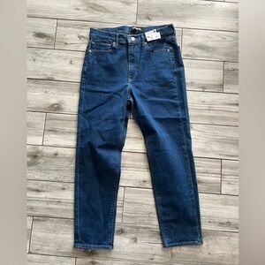 Express Mom Jean Super High Rise Dark Blue Jeans NWT Size 10R
